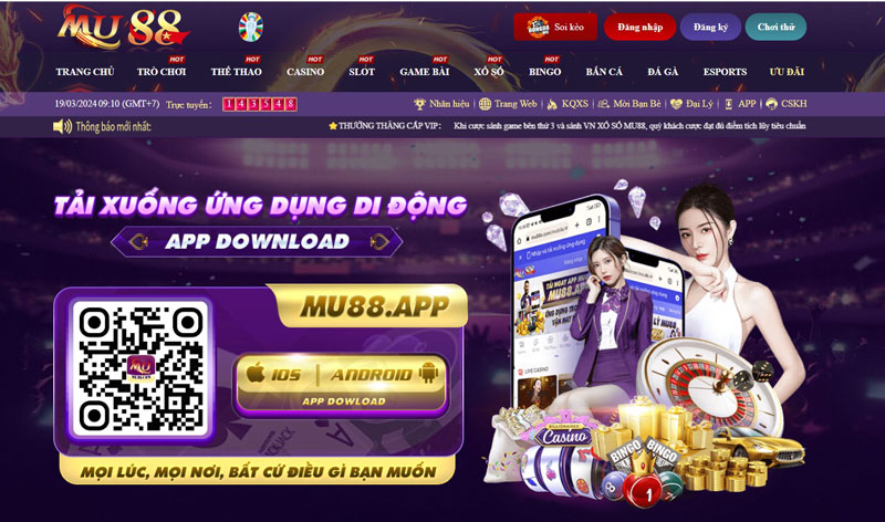 Hướng dẫn tải app Mu88 cho điện thoại chi tiết 